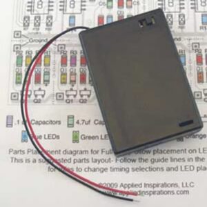 Battery Holder for Surface Mount Practice Kit