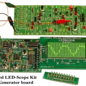 Basic and Advanced Electronics Course Curriculum together: LED Scope Part 1 & 2