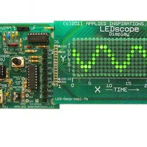 Advanced Electronics Course: LED Scope Part 2: LED Array Oscilloscope